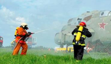 В Орше прошли полномасштабные учения спасательных и экстренных служб 